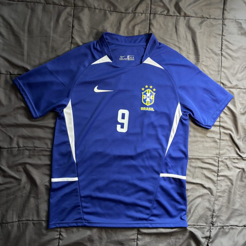 Camiseta Brasil 2002 suplente - Ronaldo