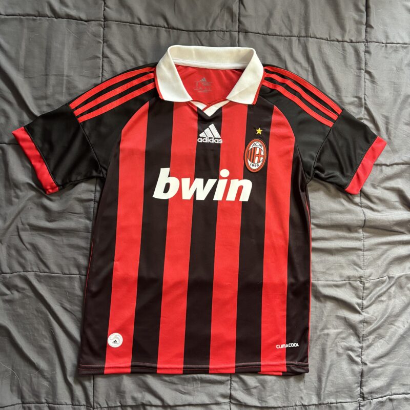 Camiseta Milan 2008 titular - Ronaldinho
