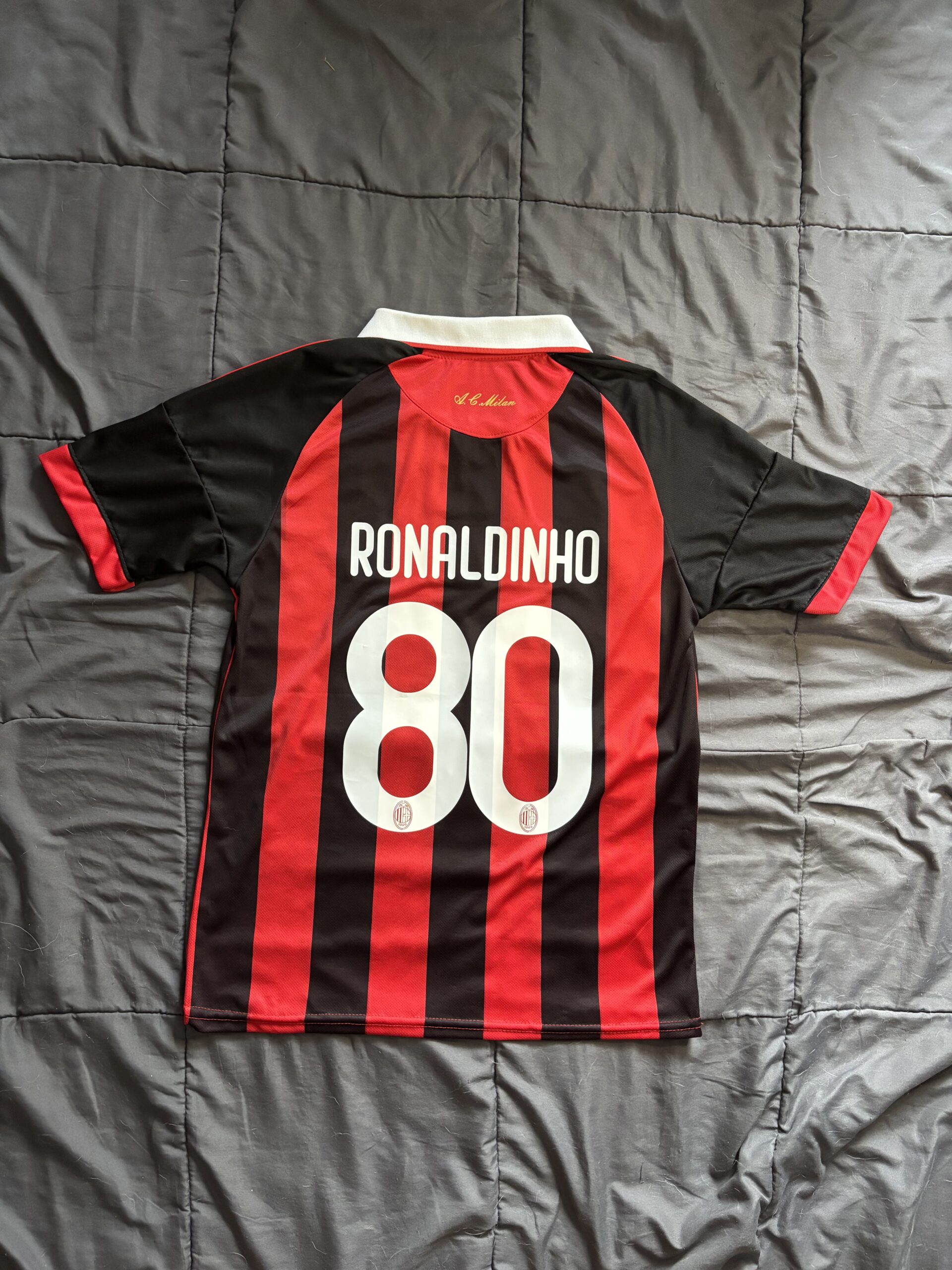 Camiseta Milan 2008 titular - Ronaldinho - Image 2