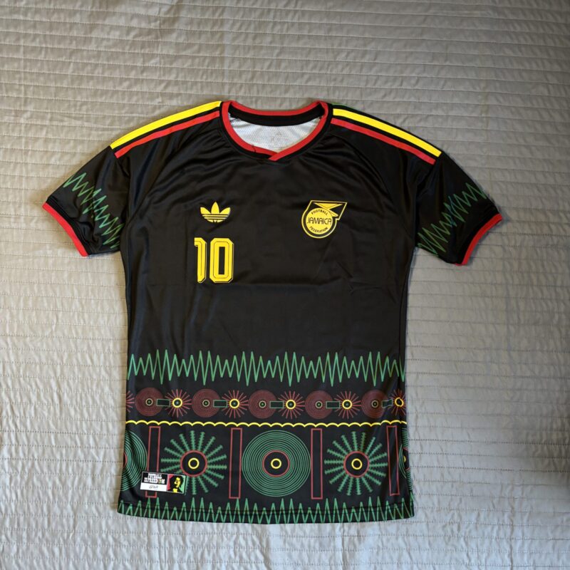 Camiseta Jamaica suplente Mundial 2026 - Marley