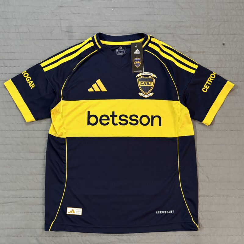 Camiseta Boca 2025/26 titular - Sin dorsal