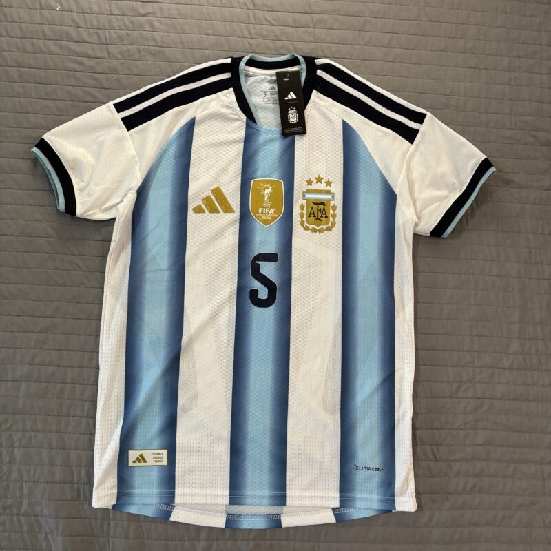 Camiseta Argentina titular Mundial 2026 - Paredes