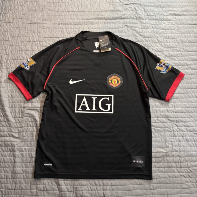 Camiseta Manchester United 2008 suplente - Tevez