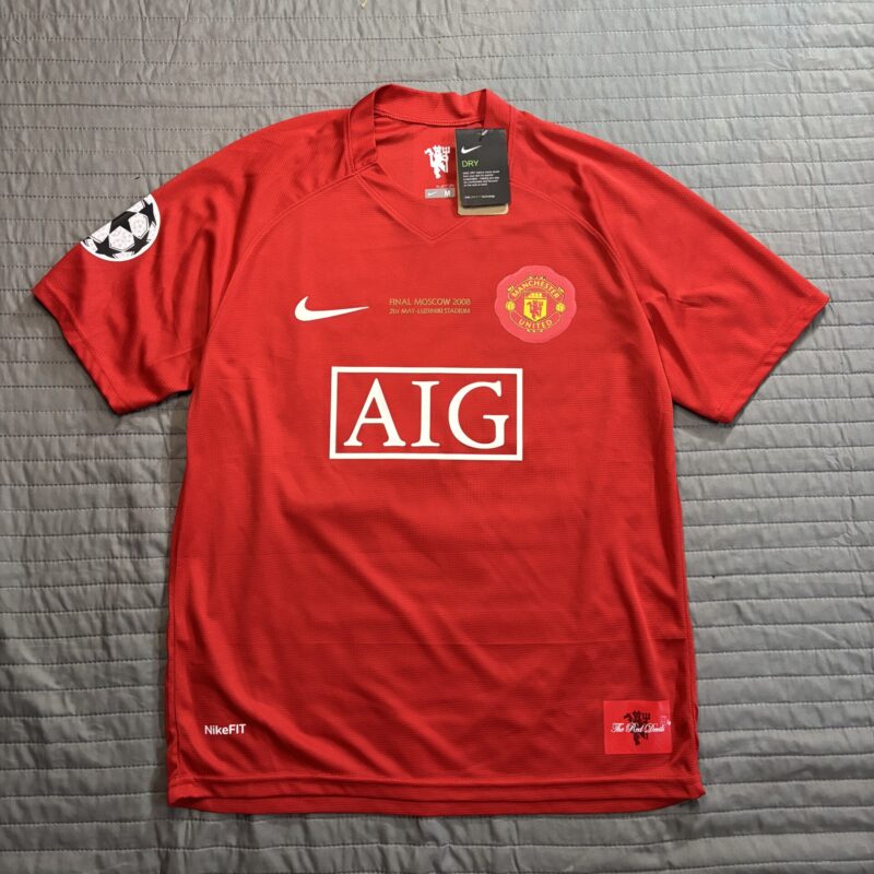 Camiseta Manchester United 2008 titular - Ronaldo