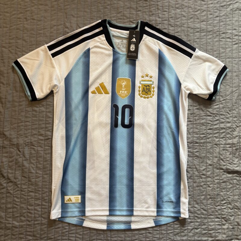 Camiseta Argentina titular Mundial 2026 - Messi