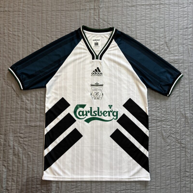 Camiseta Liverpool suplente 1993 - Sin dorsal