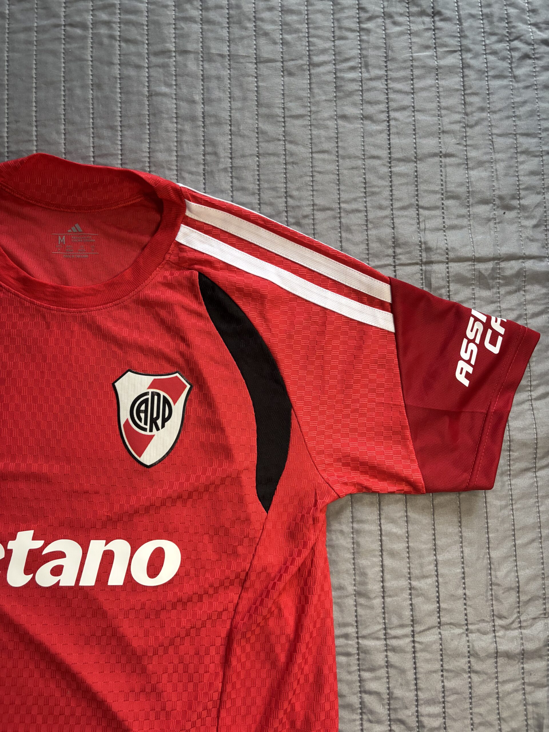 Camiseta River entrenamiento - Roja - Image 3