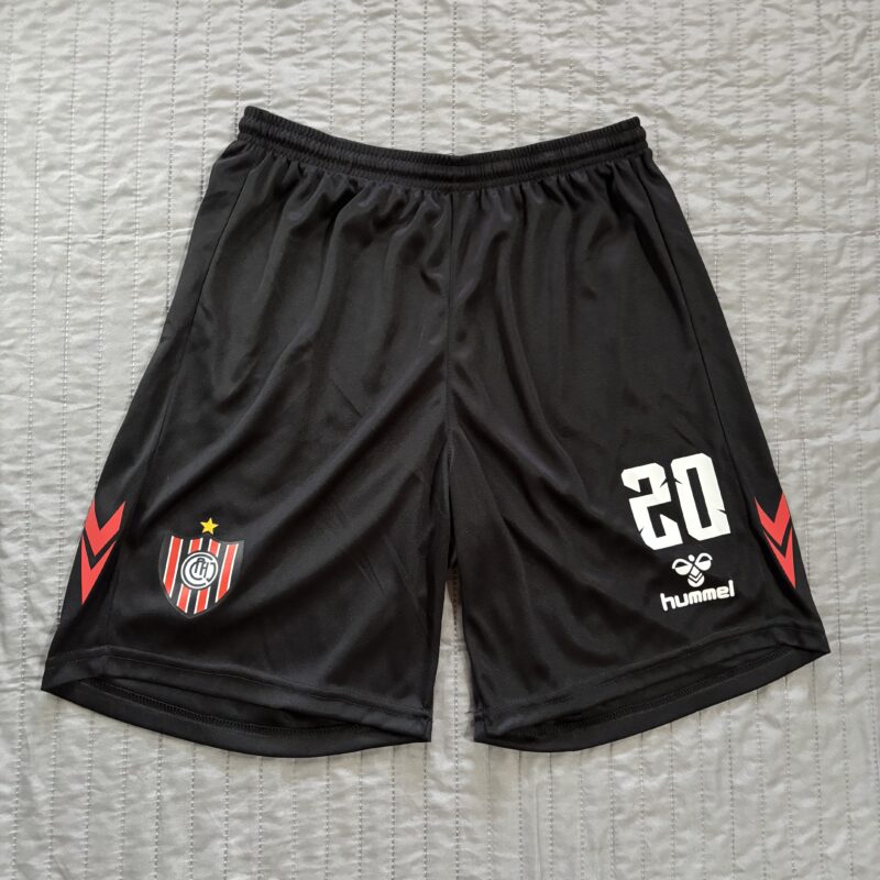 Short Chacarita titular 2026 - Con dorsal