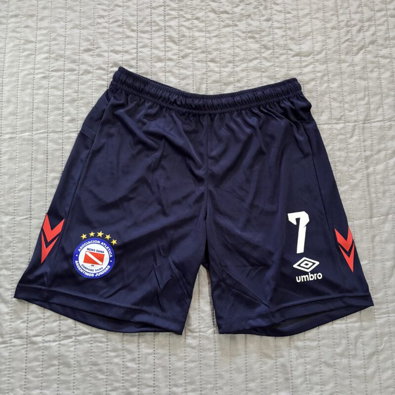 Short Argentinos Juniors titular 2026 - Con dorsal