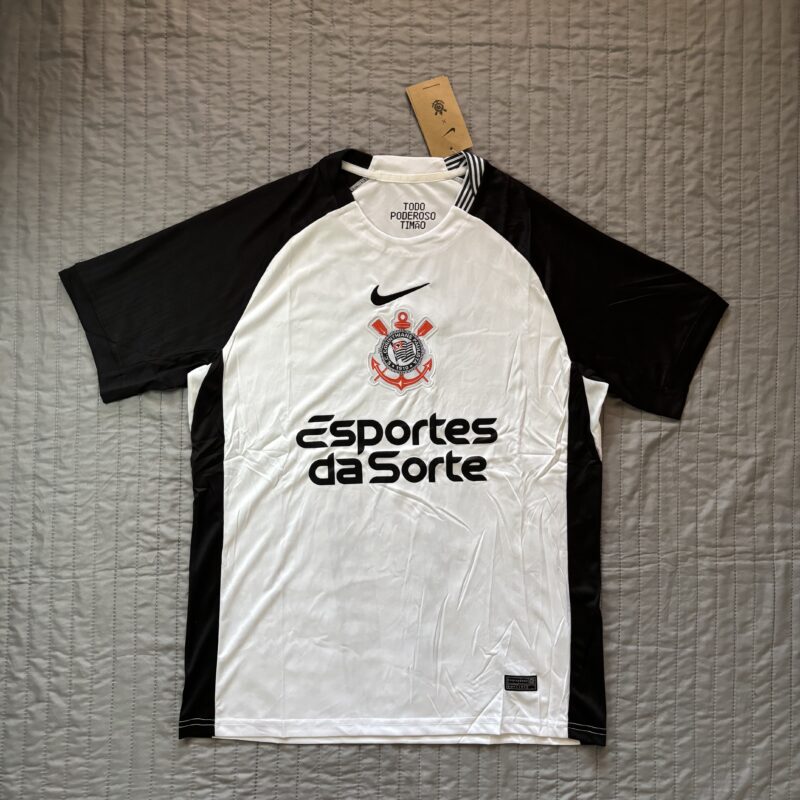 Camiseta Corinthians titular 2025/26 - "VERSION HINCHA"
